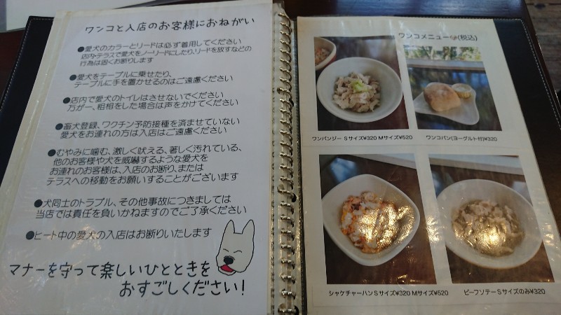 ワンコのお食事メニューがある敷島公園近くの Mate Cafe で櫻と一緒にランチを堪能 サクライノセンス Sakurainnocence